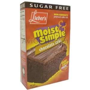 Liebers Sugar Free Moist & Simple Chocolate Cake 12 oz  