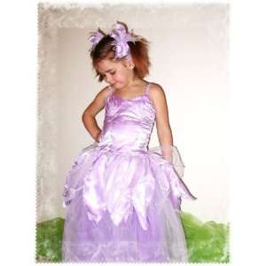  Sugar Plum Princess Mermaid Petal Fairy Dress w/ wristlets 