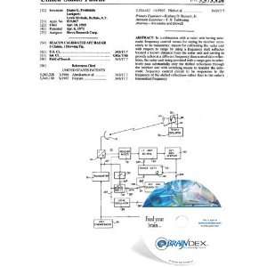    NEW Patent CD for BEACON CALIBRATED AFC RADAR 