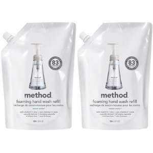 Method Foaming Hand Wash Refill, Sweet Water, 28 oz, 2 ct (Quantity of 