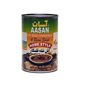 AASAN 4 Bean Soup (Ash Shole Ghalamkaar) 15 oz   Pack of 6  