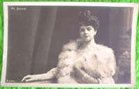 MISS STROMER 1900 Photo Postcard AUSTRIAN BEAUTY  