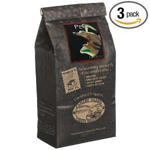 Organic Camano Island Coffee Roasters Peru, Dark Roast, Ground, 16 