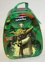 Star Wars Clone Wars Yoda Tin Backpack Arch Carry All  