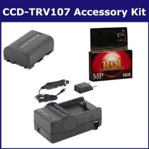 Sony CCD TRV107 Camcorder Accessory Kit includes HI8TAPE Tape/ Media 