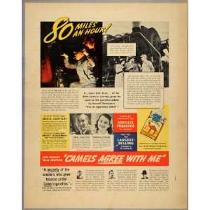  1938 Ad Camel Cigarettes Odis Walding New York Central 