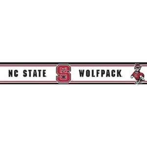   Carolina State Wolfpack Licensed Peel N Stick Border Toys & Games