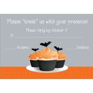  Halloween Cupcakes Response Cards