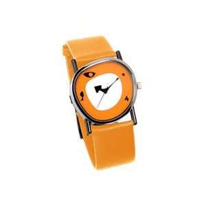  Collage Orange Wrist Watch
