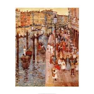 Grand Canal   Poster by Maurice Brazil Prendergast (20 x 24)  