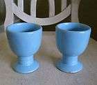 Frankoma Pottery Blue Tumbler/Goblet/​Vases 26LC