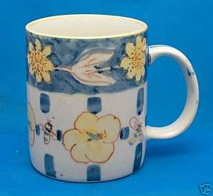Honey Bee hand painted Collectible Coffee Mug Tea Cup  