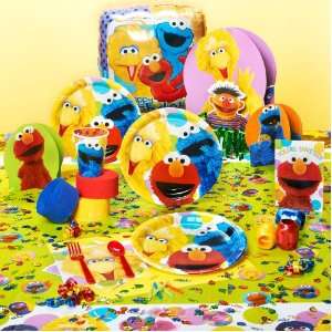  Sesame Street Party Basic Party Pack for 8 Toys & Games