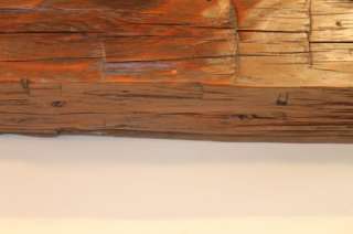409 reclaimed Pine barn beam mantel / shelf, unique, knotty 62 w 