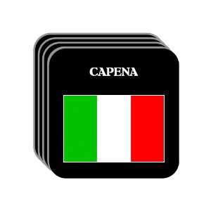  Italy   CAPENA Set of 4 Mini Mousepad Coasters 