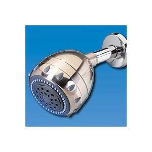  Satin 5 Spray Shower Water Filter Head with Massage SH SF 