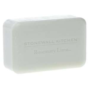  Stonewall Kitchen Rosemary Lime Triple Milled Bar Soap, 7 