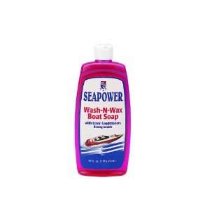  Seapower SWS 1 Wash and Wax Boat Soap   16 oz. Automotive