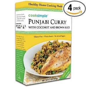 CookSimple Punjabi Curry, 4 Count (Pack Grocery & Gourmet Food