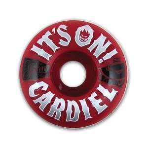  Spitfire Cardiel Its on Red 52mm Wheels Sports 