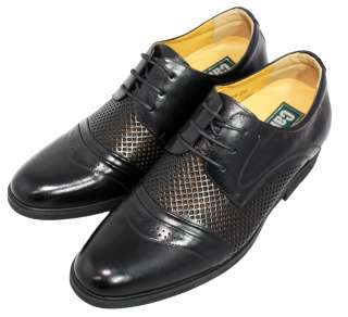 CALDEN   K911919   2.6 Inches Taller (Black)  Mens Dress Formal Shoes