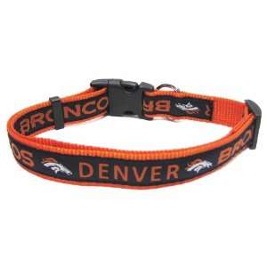  Pets First NFL Denver Broncos Collar, Medium