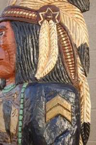Cigar Store Indian by F. Gallagher 8 Tall  
