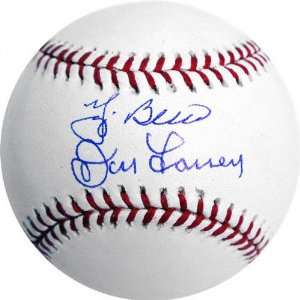 Yogi Berra and Don Larsen Dual Autographed Baseball  