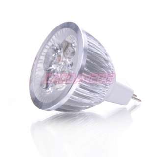   4x1W 12V Warm White 4 LED MR16 Energy Saving Down Spot Light Lamp Bulb