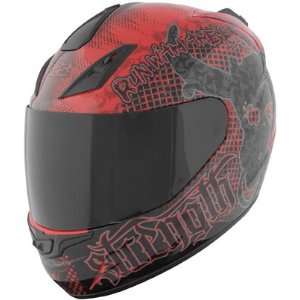 Speed And Strength SS1000 Run With The Bulls Red Full Face Helmet (2XL 