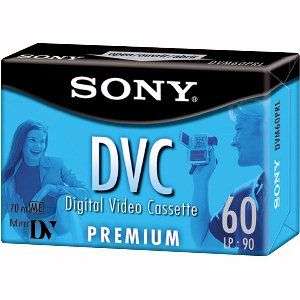 New 5 pack Sony DVM 60PR Mini DV Camcorder MiniDV Tape  