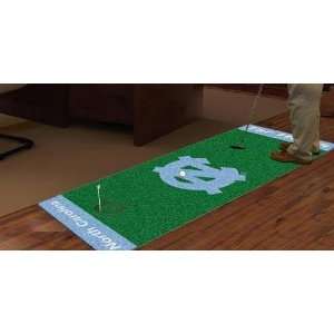  North Carolina UNC Tar Heels Golf Putting Green Runner 