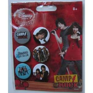  Camp Rock  Exclusive 6 Pack Buttons 