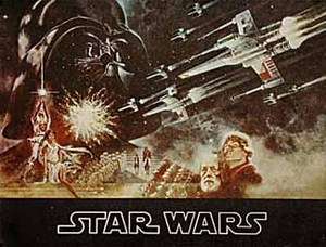 STAR WARS Original 1977 U.S Program George Lucas  