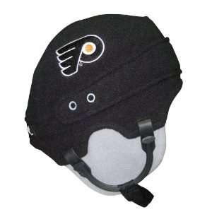   Flyers Youth NHL Trick Polar Fleece Hat, Black/Gray