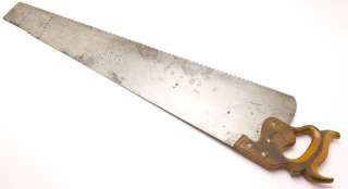 28 inch Hand Saw with Decals. Pin straight, bright, clean and razor 