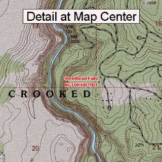   Map   Steelhead Falls, Oregon (Folded/Waterproof)