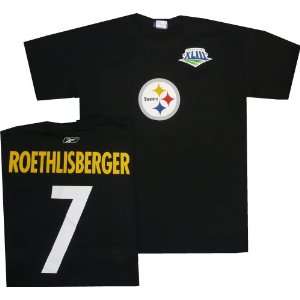  Ben Roethlisberger Pittsburgh Steelers Super Bowl Name and 