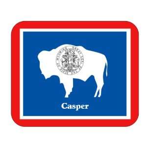  US State Flag   Casper, Wyoming (WY) Mouse Pad Everything 