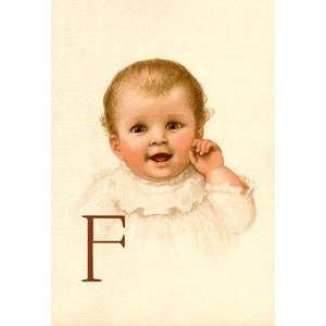  Paper poster printed on 12 x 18 stock. Baby Face F