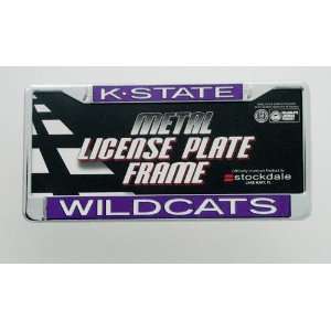  Kansas State Wildcats License Plate Frame Automotive