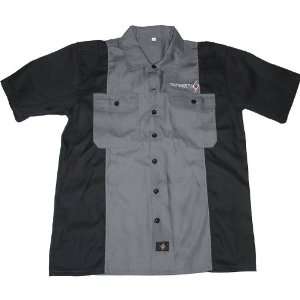 Origin8 Mechanic Shirt   SM Black/Gray 