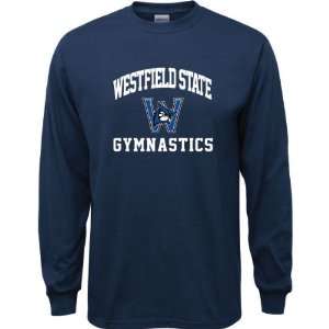  Westfield State Owls Navy Youth Gymnastics Arch Long 