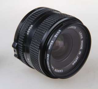 CANON 28MM F2.8 LENS SERIAL # 65427 FD MOUNT  