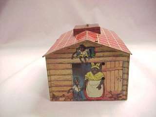 1930s Jazzbo Jim Wind Up House by Unique Arts  
