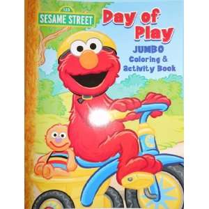  Sesame Street Elmo Jumbo Coloring Book   Day of Play Toys 