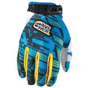  Answer Racing Ion Gloves   2012   Large/Blue/Yellow 