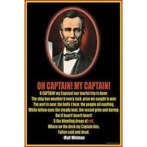  Oh Captain, my captain   Paper Poster (18.75 x 28.5 