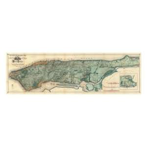 com Sanitary and Topographical Map of the City and Island of New York 