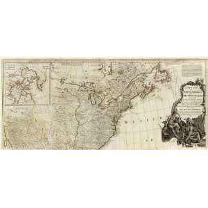  A new map of North America, with the West India Islands 